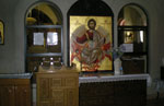 Από το εσωτερικό της Ιεράς Μονής του Μεγάλου Αντωνίου