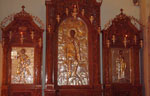 Τρίπτυχο με το βίο του Αγίου Δημητρίου στον ομώνυμο Ιερό Ναό στη Θεσσαλονίκη