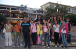 Jordanian students at the Herakleion of Crete