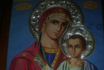Η εικόνα της Παναγίας Σκριπούς από τον Ιερό Ναό της Παναγίας Σκριπούς στον Ορχομενό