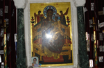 Η Ιερή εικόνα της Παναγίας Παντάνασσας στον ομώνυμο Ιερό Ναό στο Πόρτο Λάγος