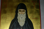 Η εικόνα του Αγίου Αρσενίου από το Ιερό Προσκύνημα του Οσίου Ιωάννου του Ρώαου