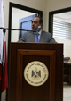 Ο Υπουργός Εξωτερικών της Κύπρου κ. Μάρκος Κυπριανού χαιρετίζει την εκδήλωση