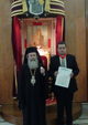 11/02/2011 Παρασημοφόρηση του Καθηγητού κ. Εμμανουήλ Βαρβούνη