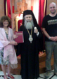 06/06/2011 Η Dr. Hannah M. Cotton του Εβραϊκού Πανεπιστημίου προσφέρει το έργο της στο Μακαριώτατο  