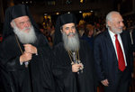Ο Αρχιεπίσκοπος Αθηνών και Πάσης Ελλάδος κ.κ.Ιερώνυμος, ο Μακαριώτατος και ο κ. Πέτρος Κυριακίδης