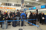Από την αναχώρηση των προσκυνητών στο Αεροδρόμιο 'Ελευθέριος Βενιζέλος'