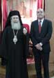 09/01/2012 Ο Υπουργός Αμύνης της Κύπρου επισκέπτεται το Πατριαρχείο