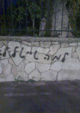 07/02/2012 Αντιχριστιανικά & Ανθελληνικά συνθήματα στην Ιερά Μονή του Τιμίου Σταυρού