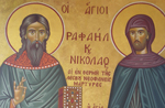 Οι Άγιοι Ραφαήλ, Νικόλαος και Ειρήνη