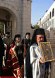 23/10/2011 Ο Πατριάρχης Ιεροσολύμων προεξήρξε Θείας Λειτουργίας στη Ναζαρέτ