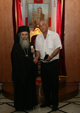16/07/2011 Ο Ιερέας και το Κοιν. Συμβούλιο της Ελληνορθοδόξου Κοινότητας του Μάκερ στο Πατριαρχείο