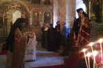 Εσπερινός στην Ιερά Μονή Αγίου Γεωργίου του Νοσοκομείου