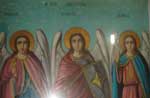 Η Ιερή εικόνα των Αρχαγγέλων Ραφαήλ, Μιχαήλ και Γαβριήλ στο Προσκυνητάρι