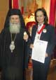 10/01/2012 Η Υπουργός Παιδείας & διά Βίου Μαθήσεως κ. Άννα Διαμαντοπούλου επισκέπτεται το Πατριαρχείο 