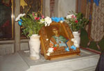 Η Ιερή εικόνα του Αγίου Νέστορος εκ του Ιερού Ναού Αγίου Δημητρίου στη Θεσσαλονίκη